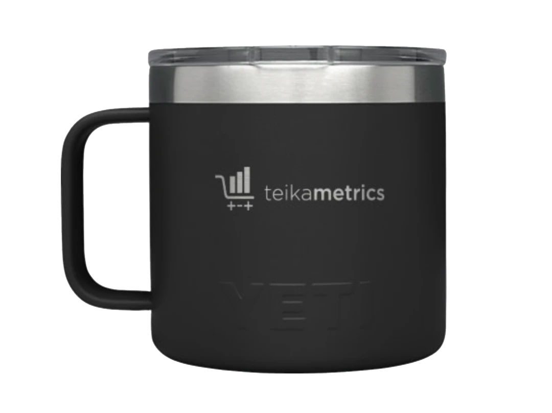 Teikametrics Branded Travel Mug - 14 oz.